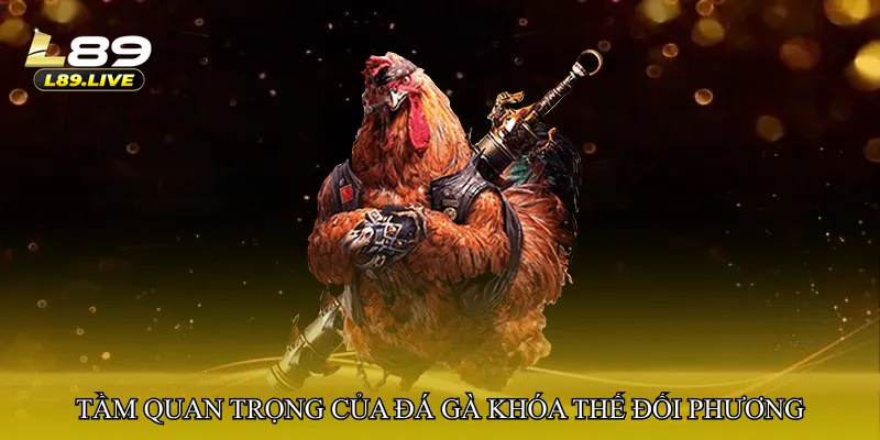 Tầm quan trọng của Đá gà khóa thế đối phương
