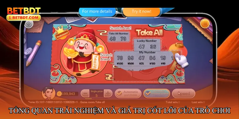 Tổng quan trải nghiệm và giá trị cốt lõi của trò chơi